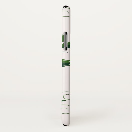 Roze Floral Case-Mate iPhone Case (Achterkant / rechts)