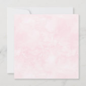 Roze Floral Cherry Blossom 90th Birthday Party Kaart (Achterkant)