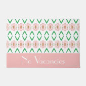 Roze Floral Design Deurmat (Voorkant)