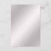 Roze  Floral Detail behuizing Kaart (Achterkant)