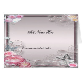 Roze Floral en Butterfly vouwtafel