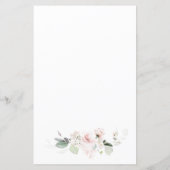 Roze Floral Foliage Baby Wat is er op je telefoons (Achterkant)