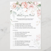 Roze Floral Foliage Baby Wat is er op je telefoons (Voorkant)