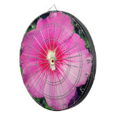 Roze Floral fotografie Dartbord (Voorkant Rechts)