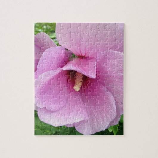 Roze Floral fotografie Legpuzzel (Verticaal)