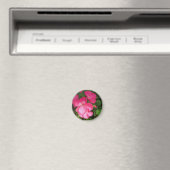 Roze Floral fotografie Magneet (Insitu (Vaatwasser))