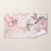 Roze Floral Handdoek (Handdoek)