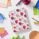 Roze Floral iPad Smart Hoesje Hoesje iPad Cover<br><div class="desc">============= OVER DIT ONTWERP ========== De schaduwen van roze bloemen en bladeren op uw iPad-cover geven een verbluffende mode. VOEG jouw naam, uw initiaal, om het even welke formulering of voeg foto toe om voor zich aan te passen of als gift te geven. iPhonecase voor MATCHING beschikbaar. Ideaal voor een...</div>
