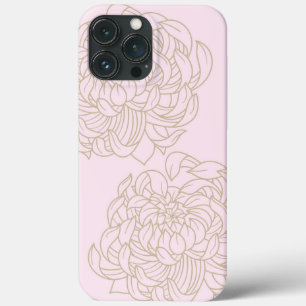 Roze Floral iPhone / iPad case