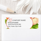 Roze Floral je beroep en bedrijf, ZSSG Etiket (Insitu)