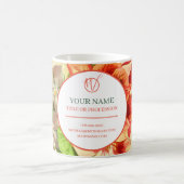 Roze Floral je beroep en website, ZSSG Koffiemok (Center)