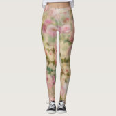  Roze Floral Leggings (Voorkant)