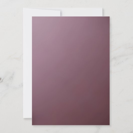 Roze Floral Lijst sparen de Datum Save The Date (Achterkant)