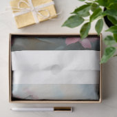 Roze Floral Luna Moth Tissuepapier (Geschenk)