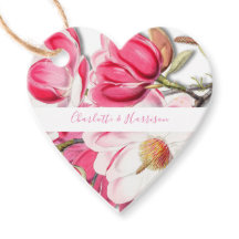 Roze Floral Magnolia Elegant Wedding