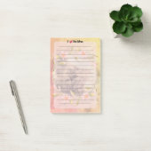 Roze Floral Moederdag Post-it® Notes (Kantoor)