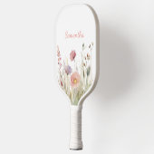  roze Floral naam Pickleball Paddle (Links)