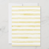 Roze Floral Neutral Safari Animals Baby shower Kaart (Achterkant)