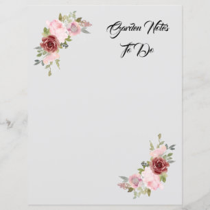 Roze Floral Paper