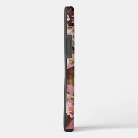 Roze Floral Pastel Rustic Case-Mate iPhone Case (Achterkant / Rechts)