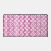  roze Floral Patroon Bureaumat (Voorkant)