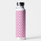  roze Floral Patroon Waterfles (Rechts)