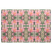 Roze Floral Pattern Stof (Fat Quarter)