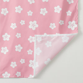 Roze Floral Pattern Wandkleed