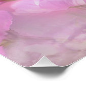 Roze Floral Perfect Poster (Hoek)
