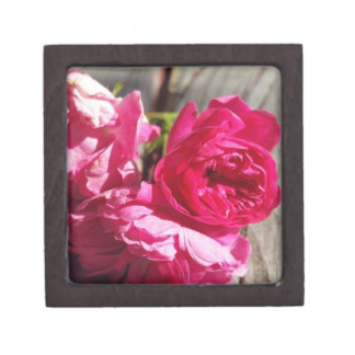 Roze Floral Premium Bewaar Doosje
