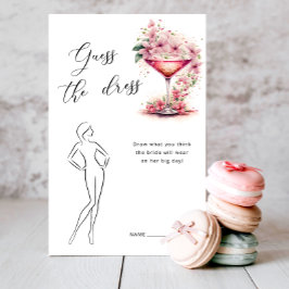 Roze Floral raad het dress Vrijgezellenfeest spel