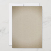 Roze Floral Sage Leaf Rustic Afstuderen Open House Kaart (Achterkant)