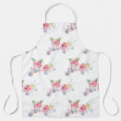  roze Floral Schort (Voorkant)