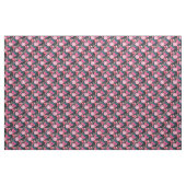  roze Floral Silver Stippen Grijs ontwerp Stof (Fat Quarter)