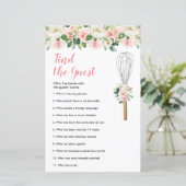 Roze Floral Snel om te draaien Zoek het gastspel (Staand voorkant)