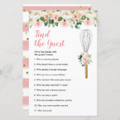 Roze Floral Snel om te draaien Zoek het gastspel (Voorkant / Achterkant)