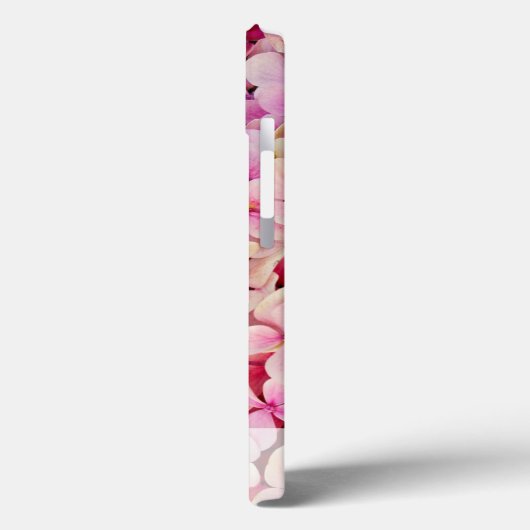 Roze Floral, speciaal aangepast Case-Mate iPhone Case (Achterkant / Links)