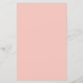 Roze Floral Speciaal Snoep Bar Wrapper Flyer (Achterkant)