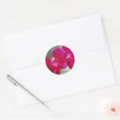Roze Floral Sticker (Envelop)