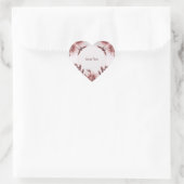 Roze Floral Sticker (Tas)