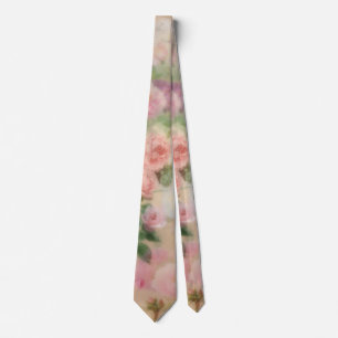 Roze Floral Stropdas