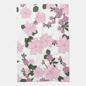  roze Floral Theedoek (Verticaal)