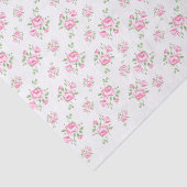  Roze Floral Tissuepapier (Detail)