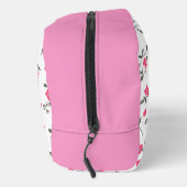 Roze Floral toilettas Toilettasje (Rechts)