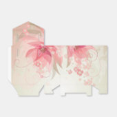  Roze Floral Vrijgezellenfeest Bedankdoosjes (Uitgevouwen)