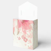  Roze Floral Vrijgezellenfeest Bedankdoosjes (Geopend)