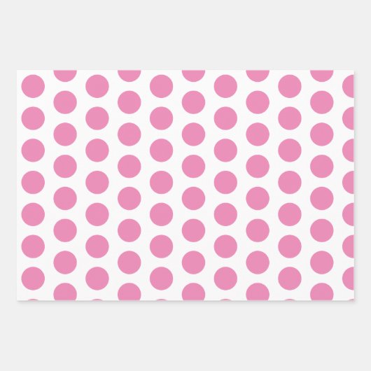 Roze Floral wrapping Papier voor platte vellen vel (Voorkant 3)