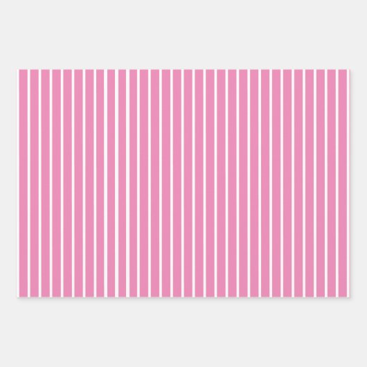 Roze Floral wrapping Papier voor platte vellen vel (Voorkant 2)