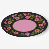 Roze Floral Wreaths | Papieren Bord (Gekanteld)