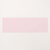 Roze Floral Yogamat (Achterkant (horizontaal))